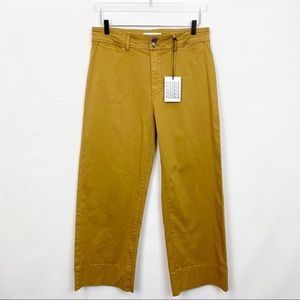 Pistola High Rise Wide Leg Ankle Pant in Camel 33